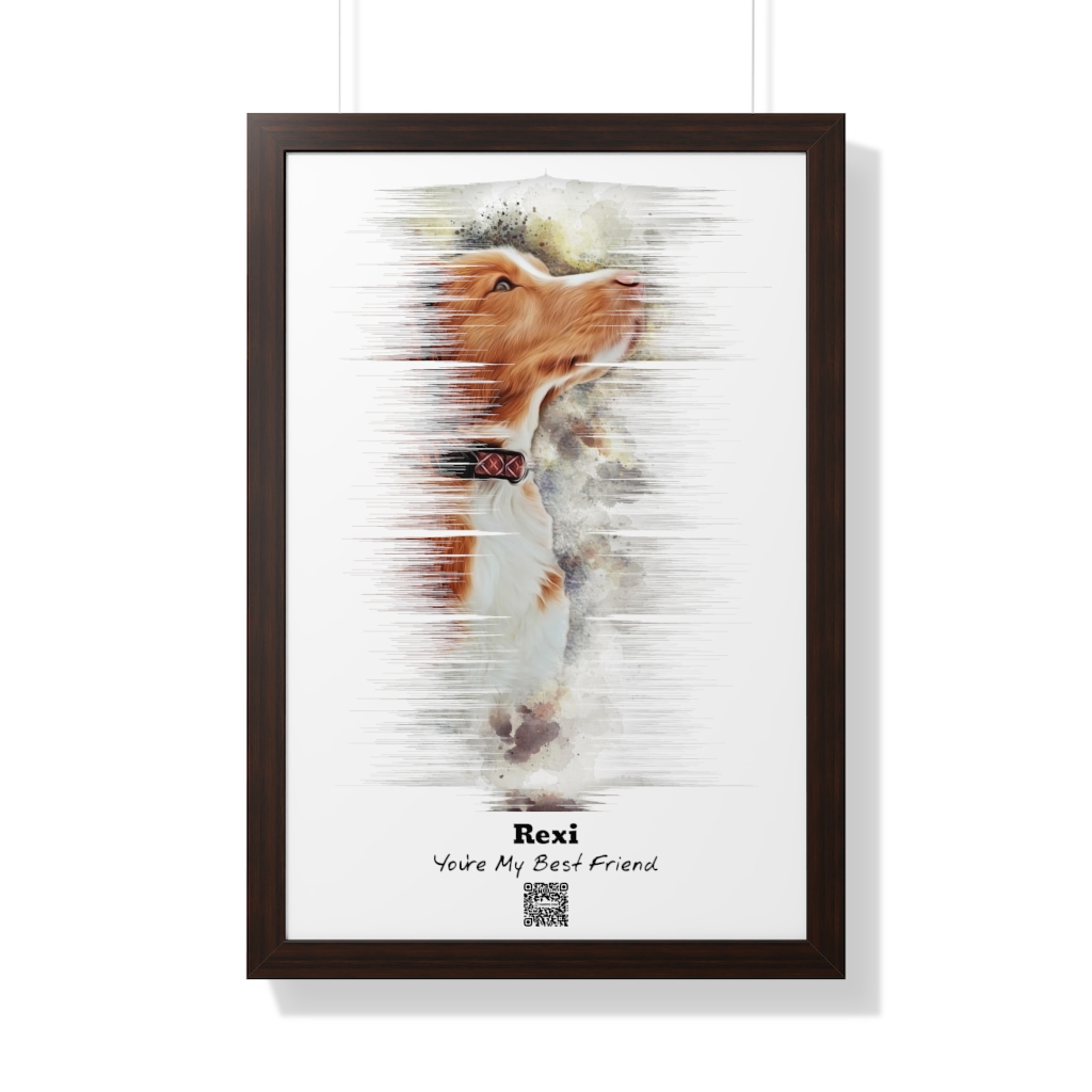 AcousticWave-Vertical-Poster-with-drawing-dog-in-it