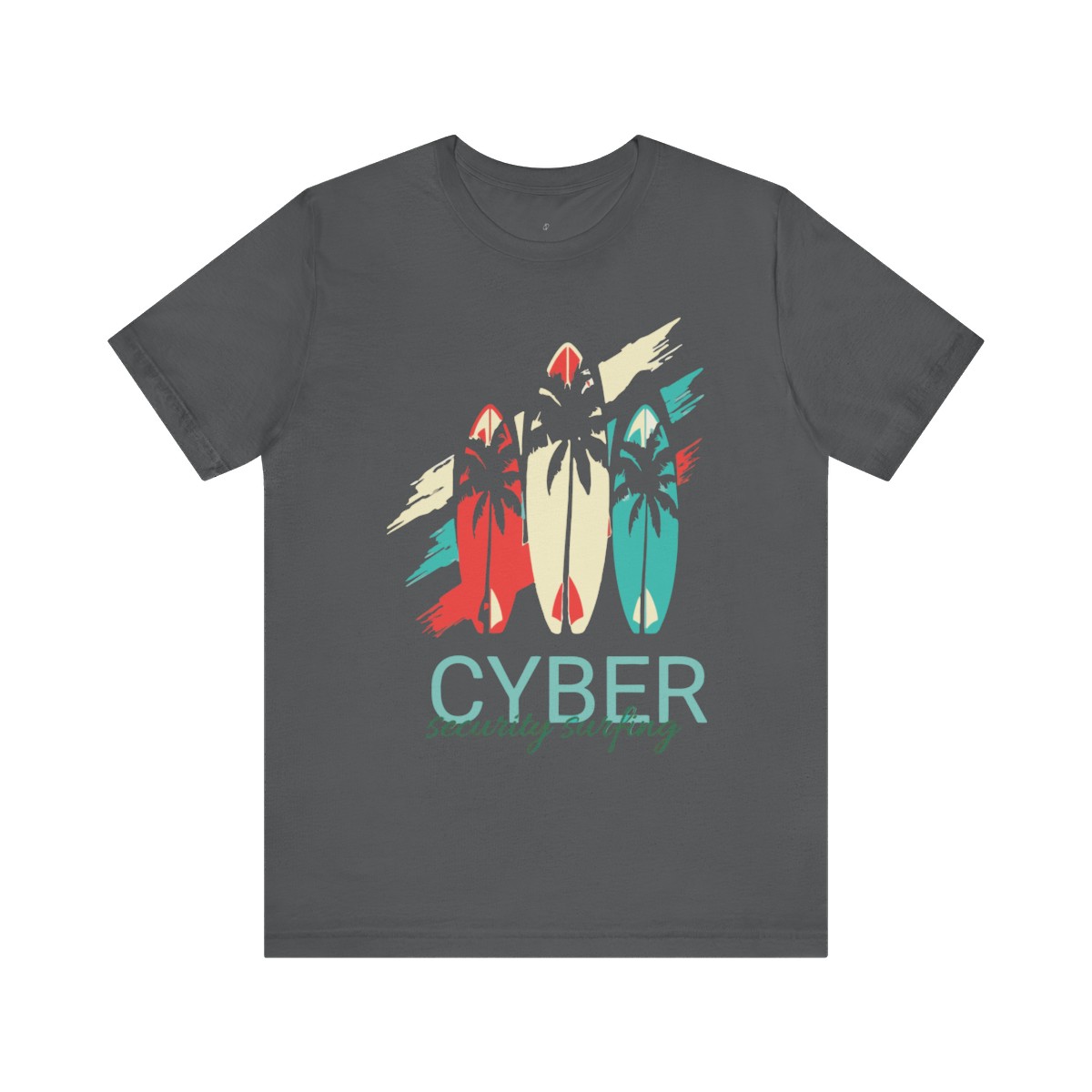 Cyber Security Surfing T-Shirt TYP097
