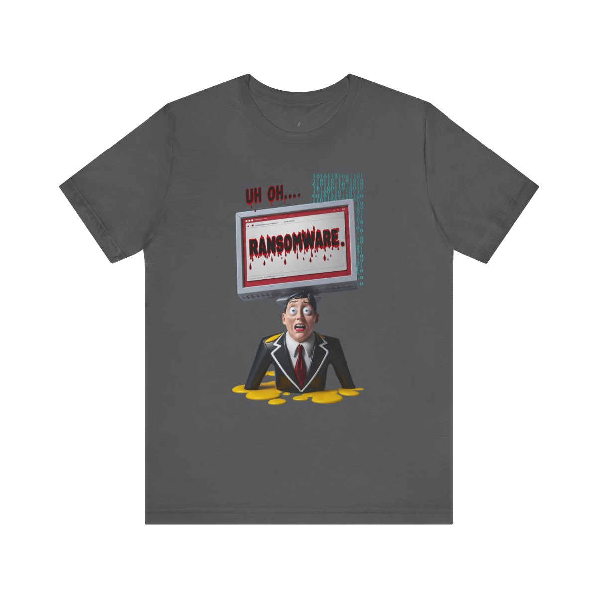UH OH Ransomware T-Shirt TYP096