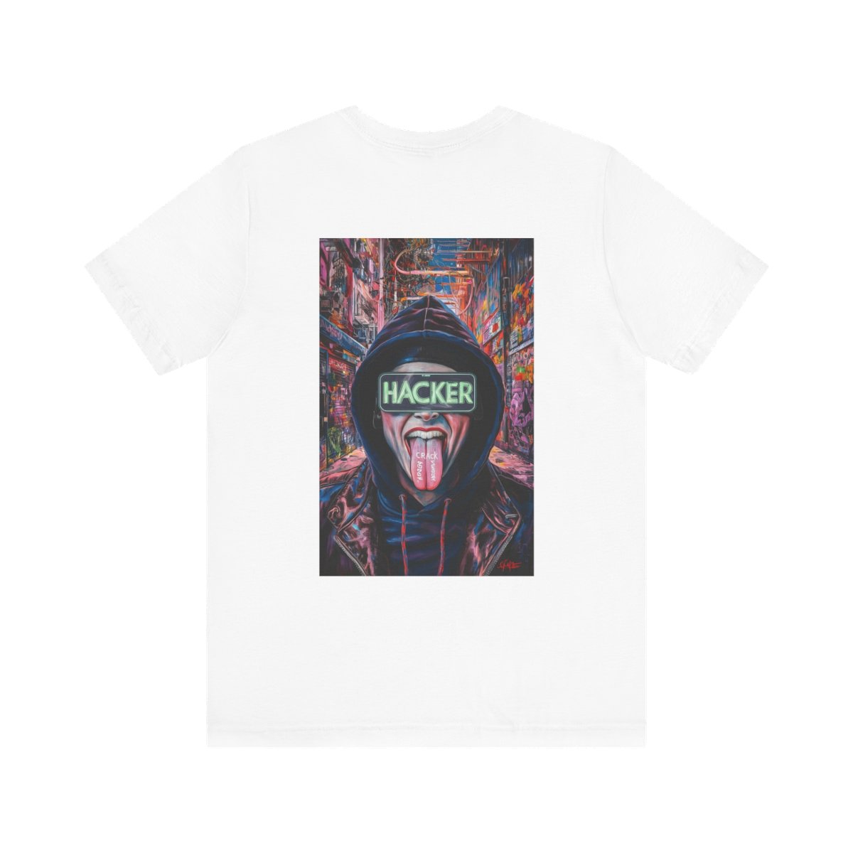 Hacker’s Long Tongue T-Shirt HA09