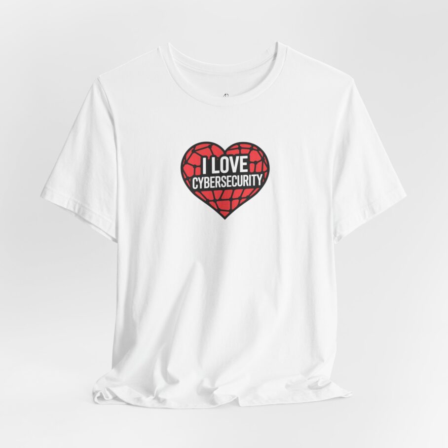 I Love Cybersecurity T-Shirt - Image 3