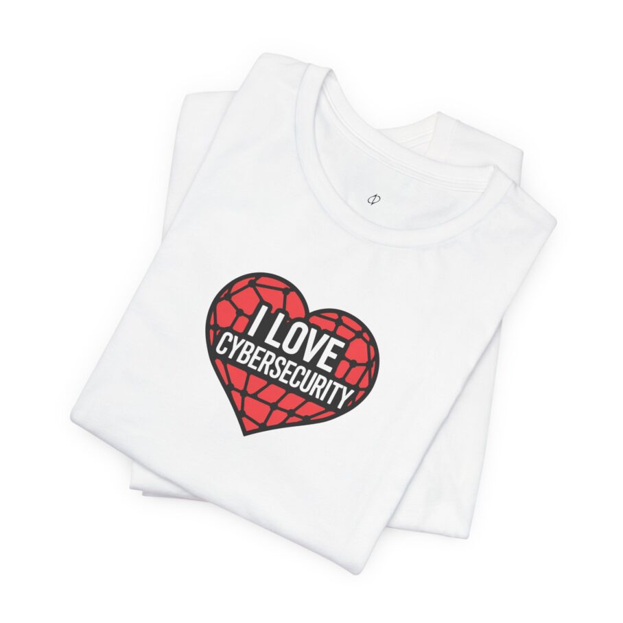 I Love Cybersecurity T-Shirt - Image 2