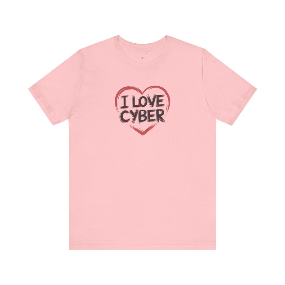 I Love Cyber T-Shirt ilc002 - Image 8