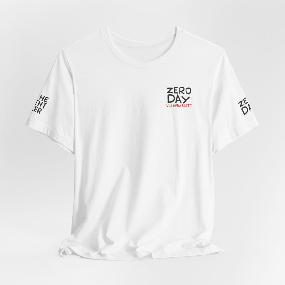 Zero Day Vulnerability Is the Silent Killer W T-Shirt - Image 4