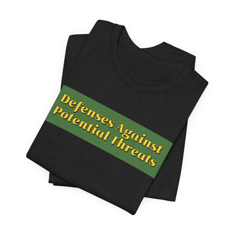 Defenses Against Potential Threats T-Shirt TYP055 - Image 2