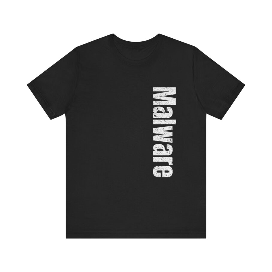 Malware Sticker T-Shirt