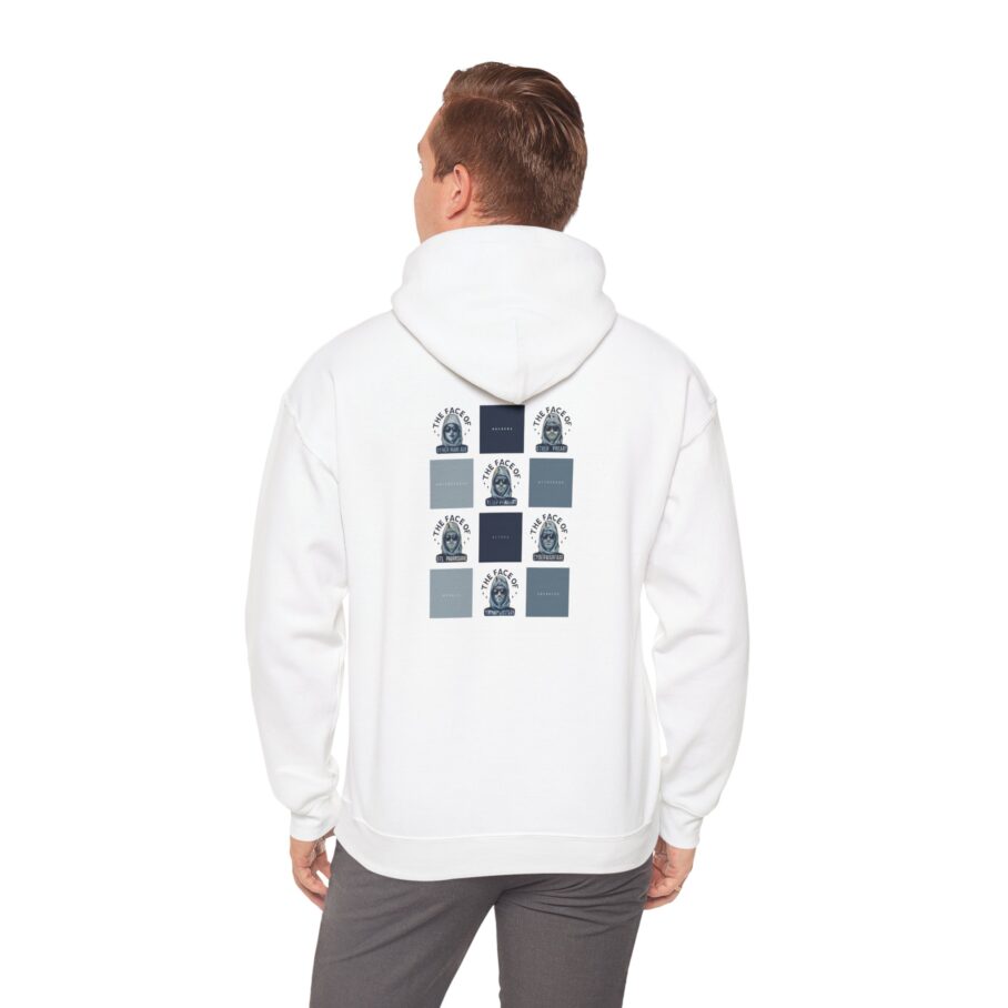 Face of Hackers Unisex Hoodie - Image 3