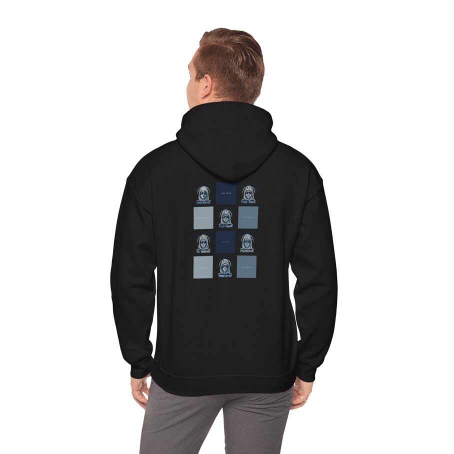 Face of Hackers Unisex Hoodie - Image 4