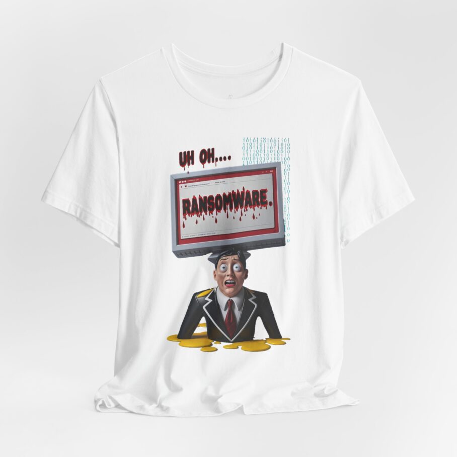 UH OH Ransomware T-Shirt TYP096 - Image 3