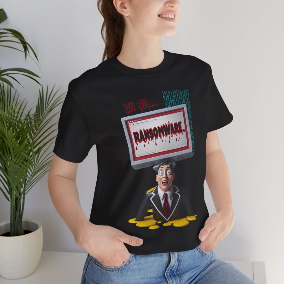 UH OH Ransomware T-Shirt TYP096 - Image 8