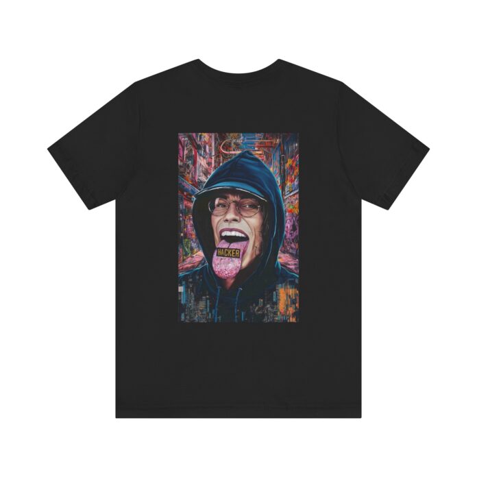 Hacker's Long Tongue Out T-Shirt HA010