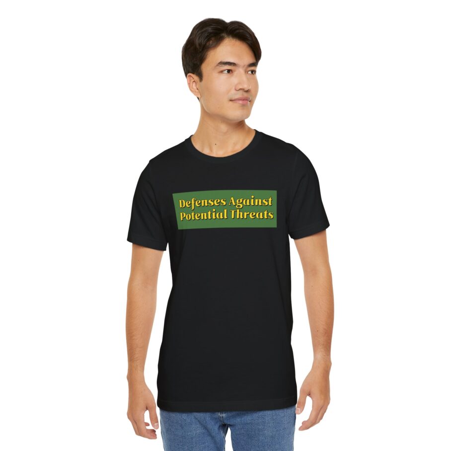 Defenses Against Potential Threats T-Shirt TYP055 - Image 6