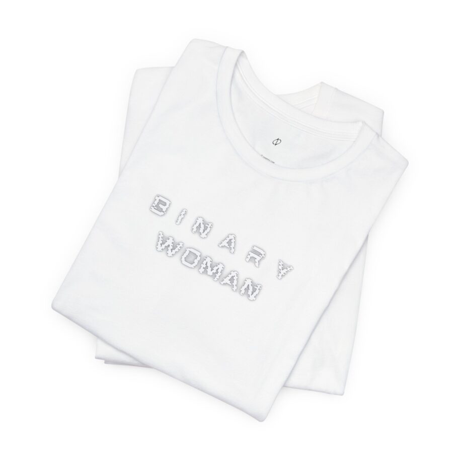 Binary Woman T-Shirt BIW0.1 - Image 2