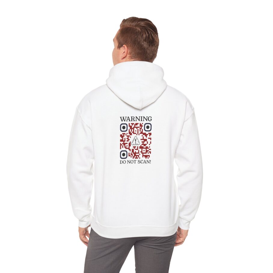 WARNING DO NOT SCAN Hoodie - Image 4