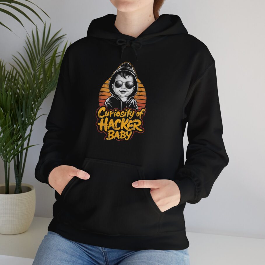 Curiosity of Hacker Baby Hoodie Unisex - Image 5