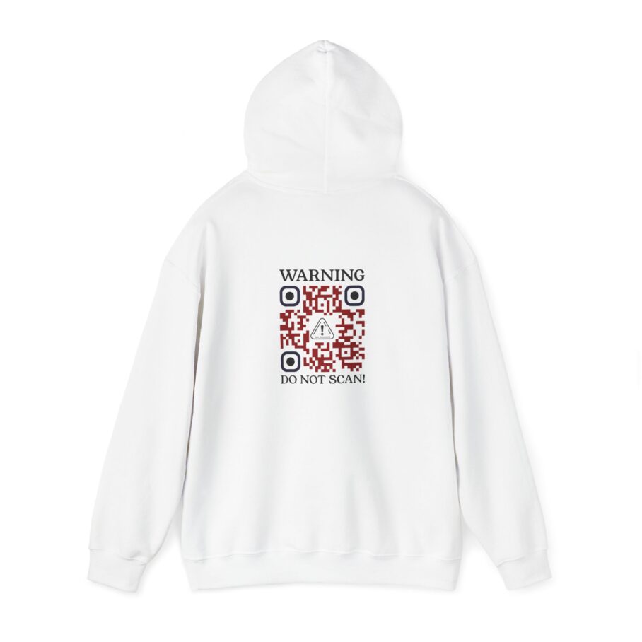 WARNING DO NOT SCAN Hoodie - Image 2