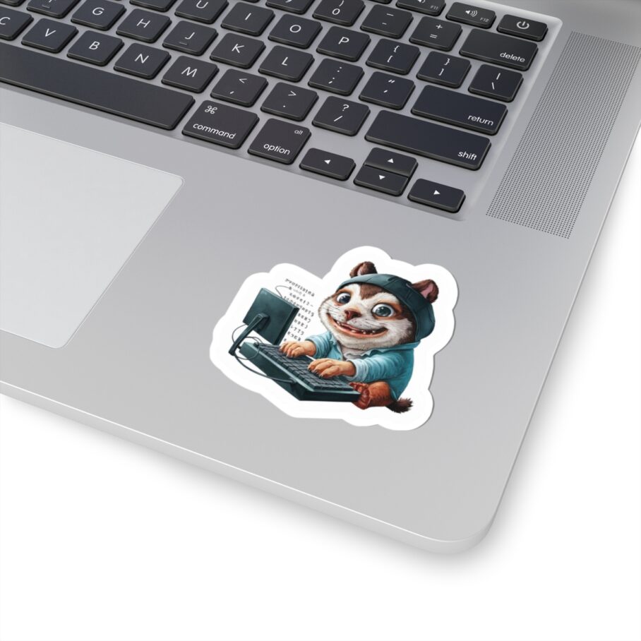 Furry Hacker Sticker 02 - Image 3