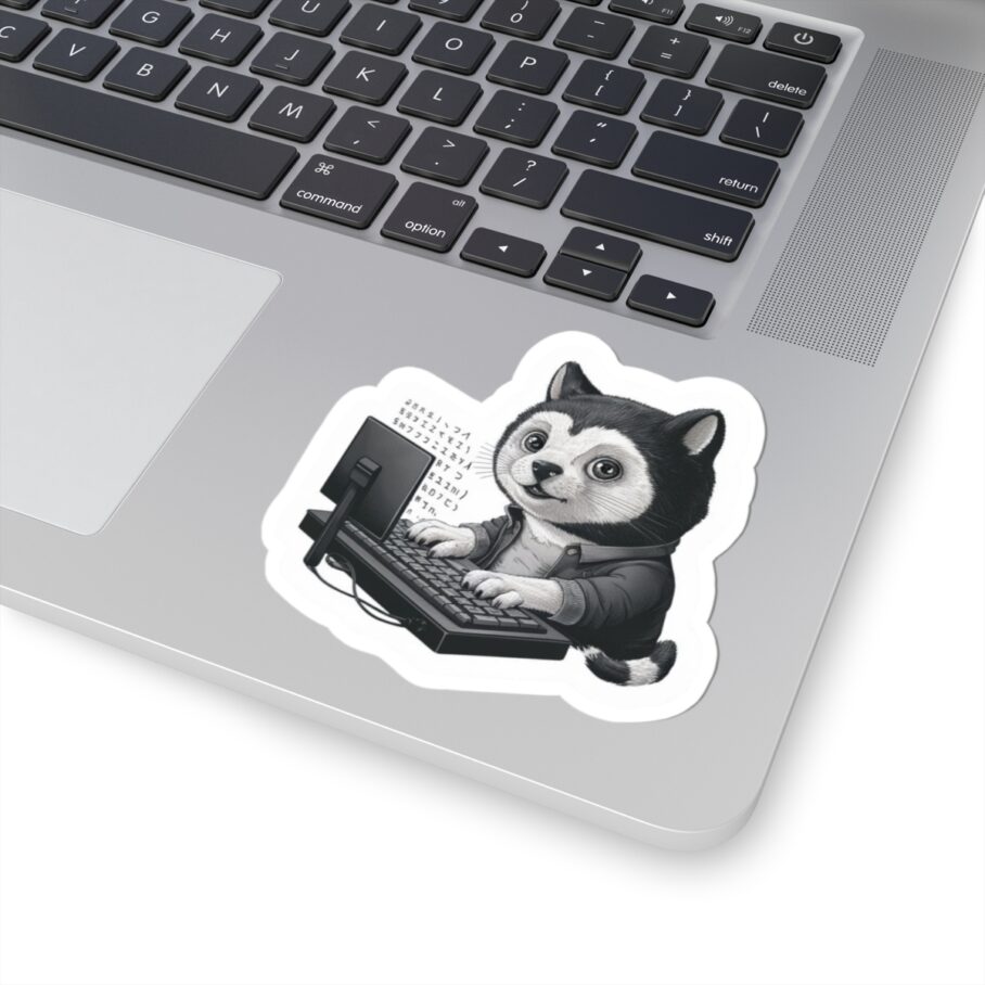 Furry Hacker Sticker 03 - Image 4