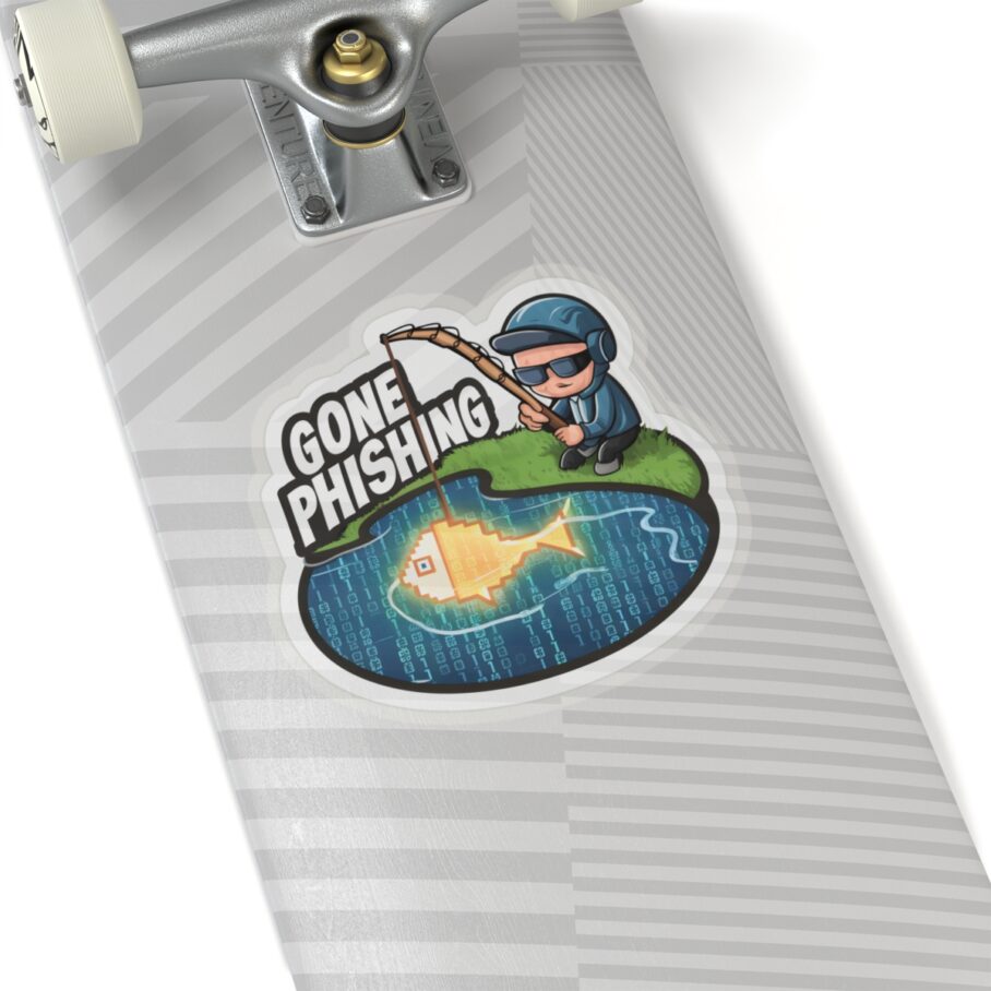 Gone Phishing Sticker 02 - Image 7