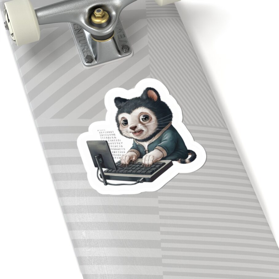 Furry Hacker Sticker 01 - Image 5