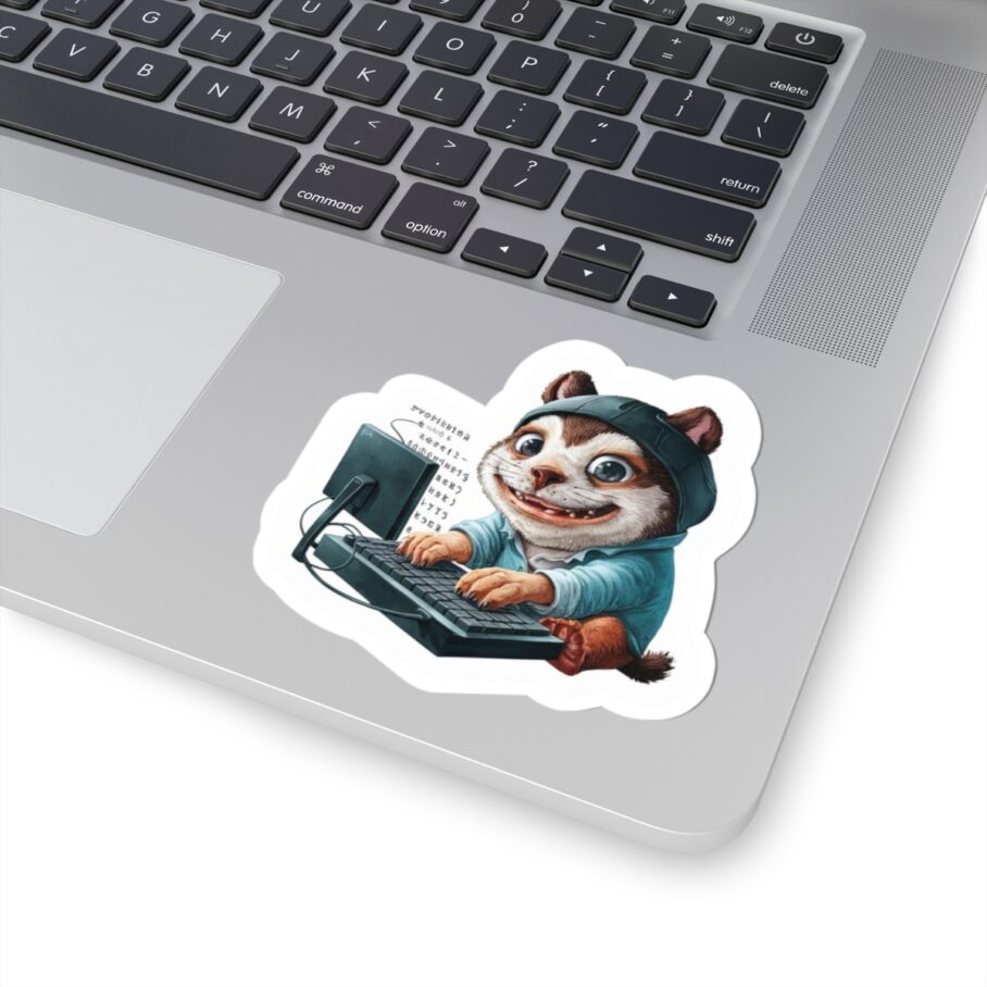 Furry Hacker Sticker 02 - Image 4