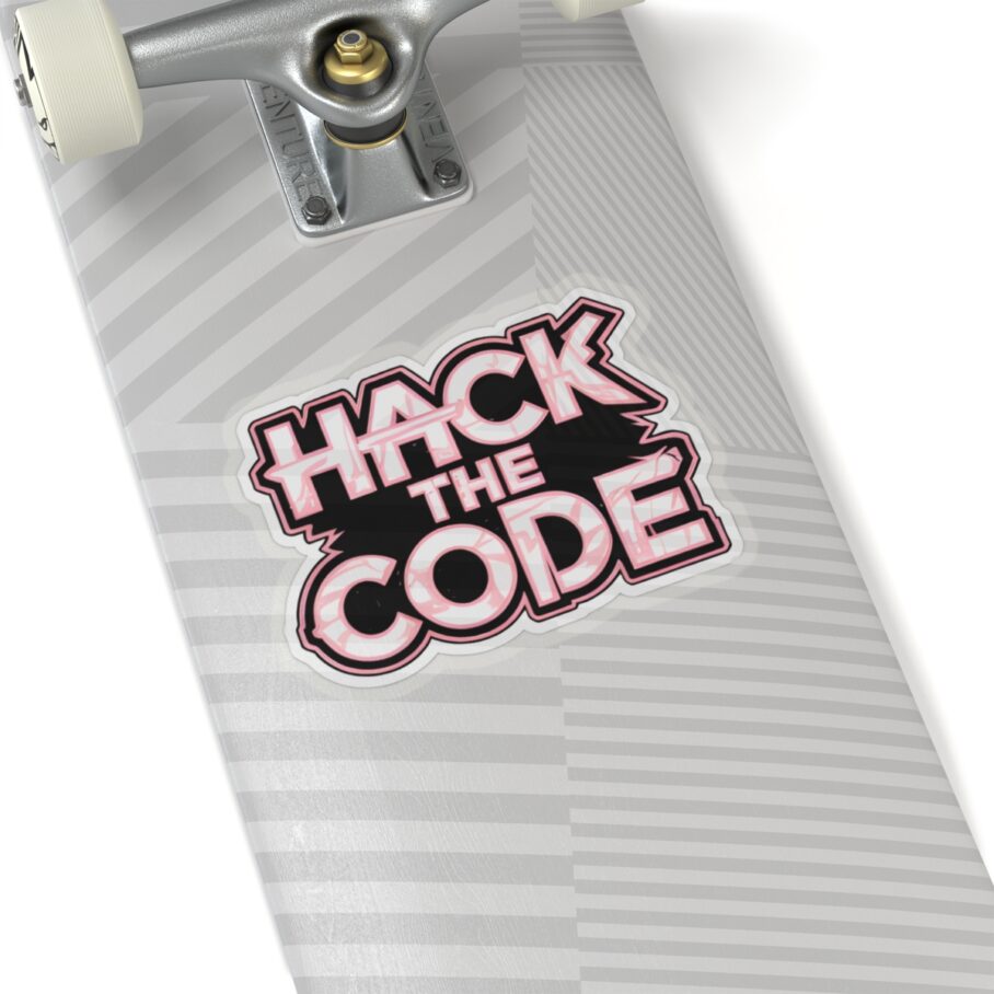 Hack The Code Sticker - Image 7