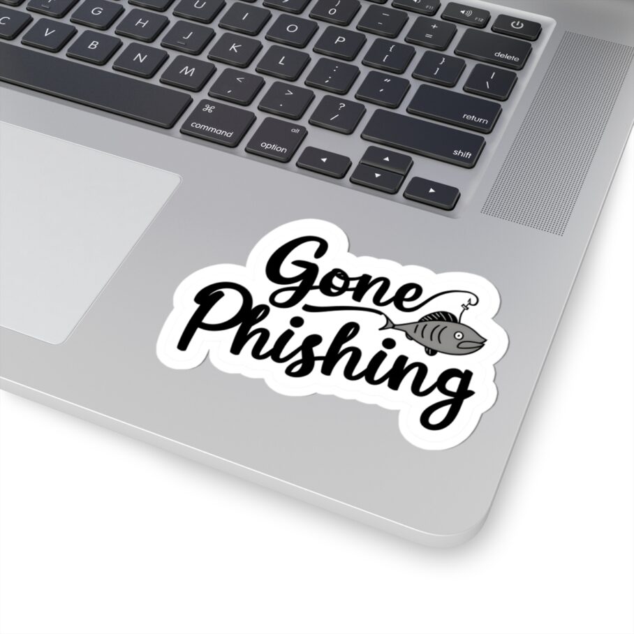 Gone Phishing Sticker 01 - Image 4