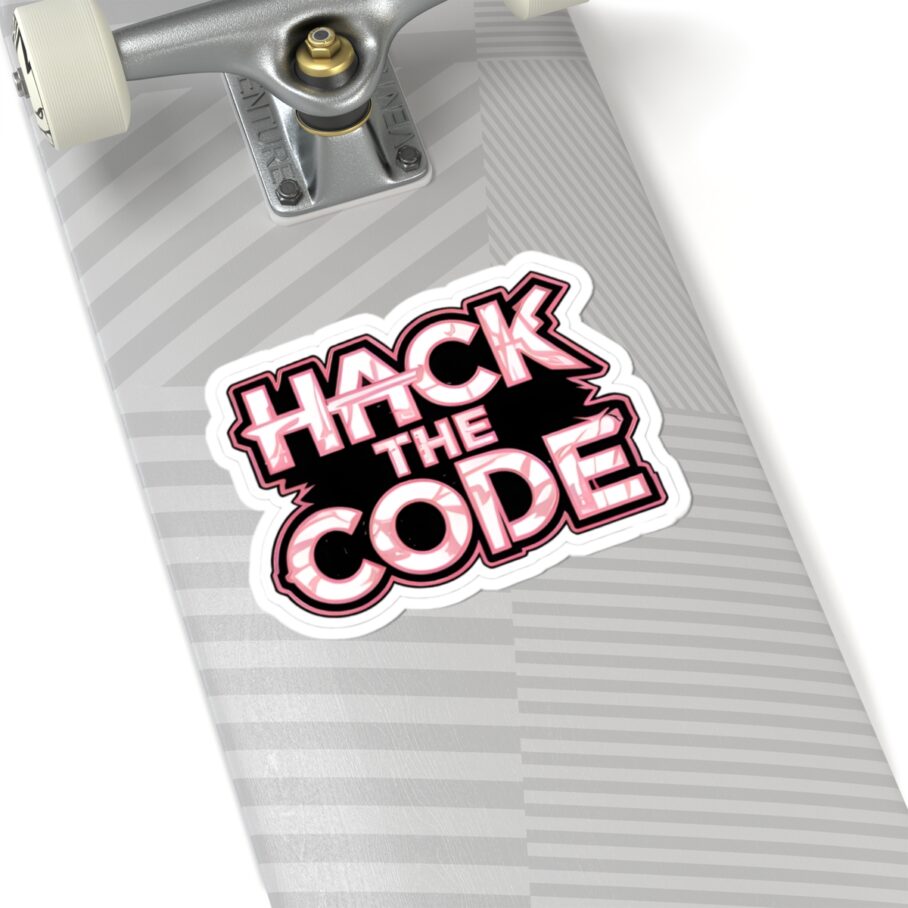 Hack The Code Sticker - Image 5