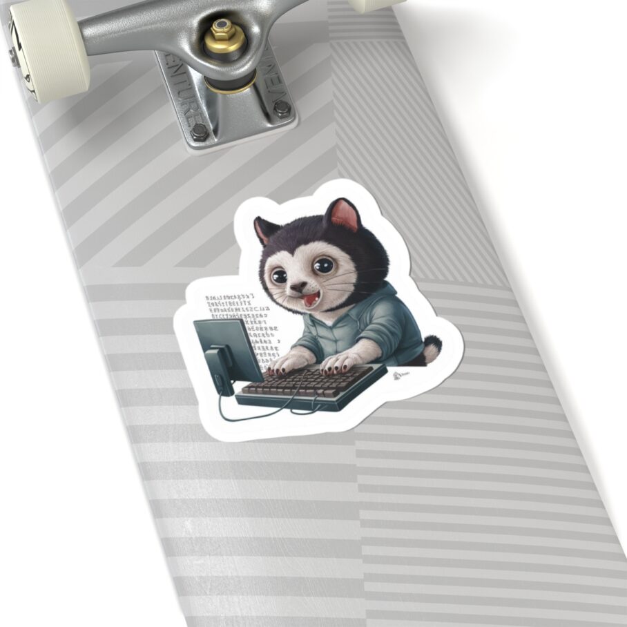 Furry Hacker Sticker 04 - Image 5