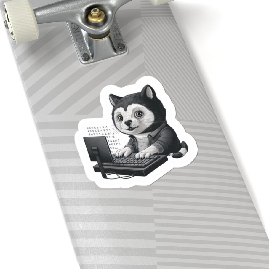 Furry Hacker Sticker 03 - Image 5