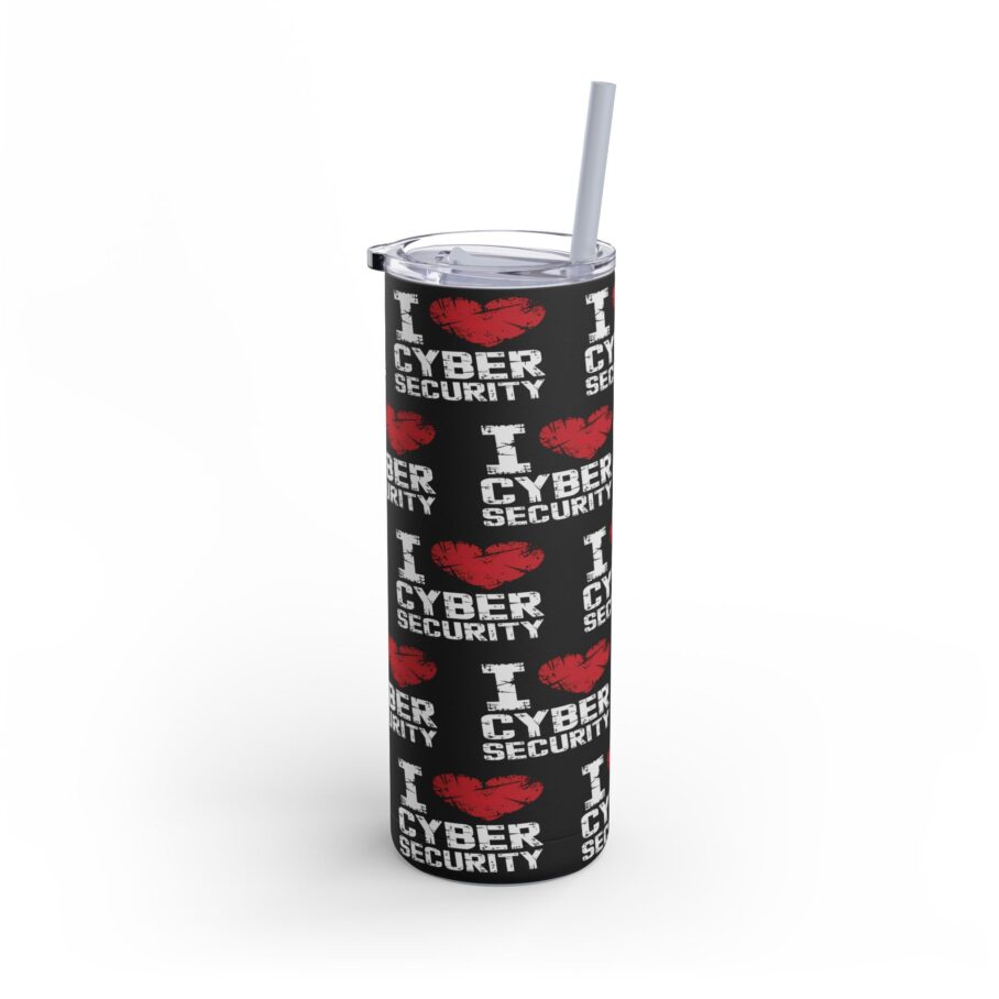 I Love Cyber Security Tumbler - Image 6