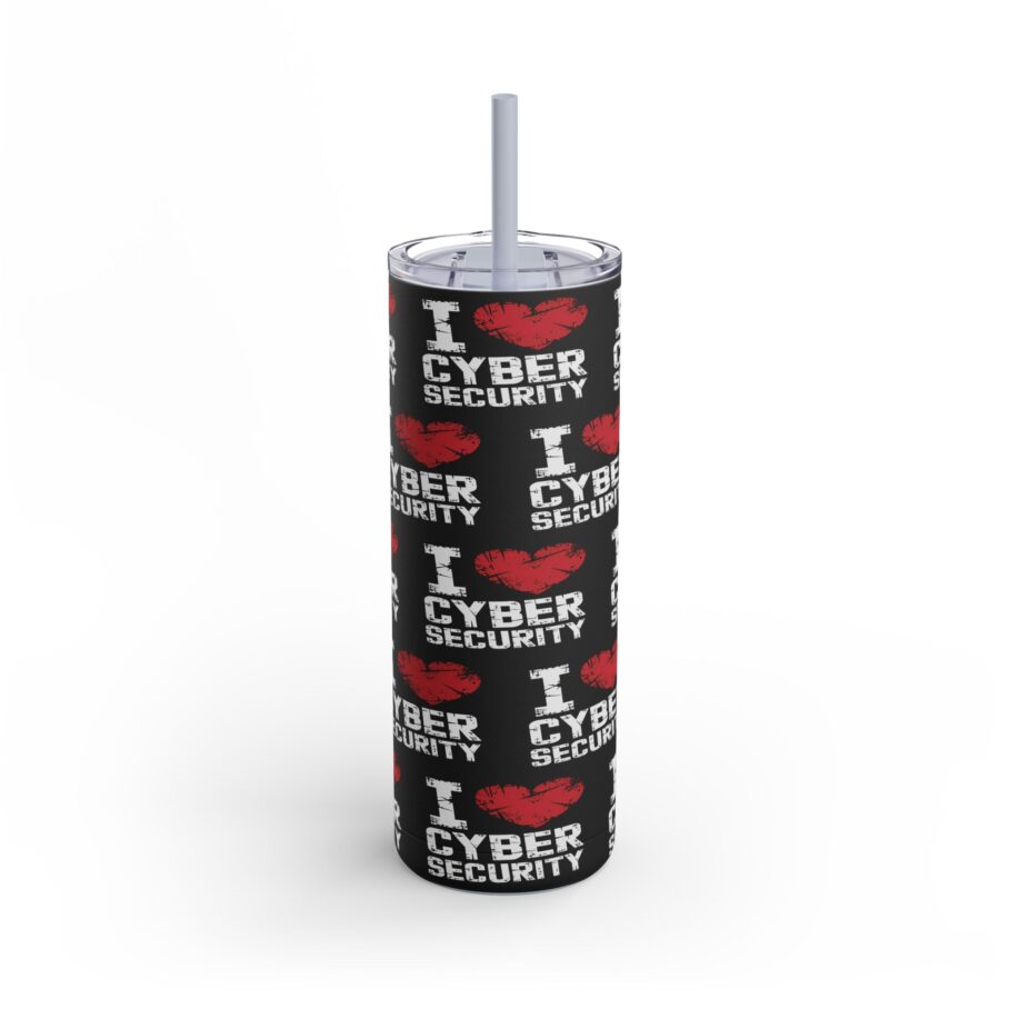 I Love Cyber Security Tumbler - Image 7