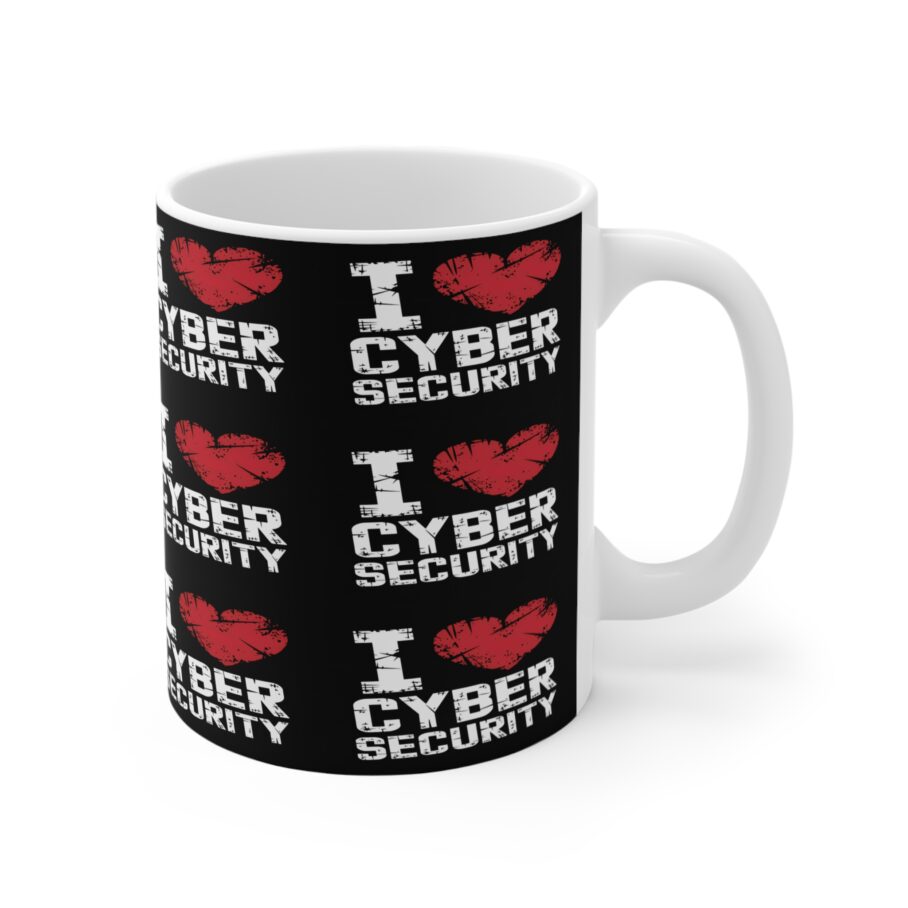 I Love Cyber Security Mug - Image 3