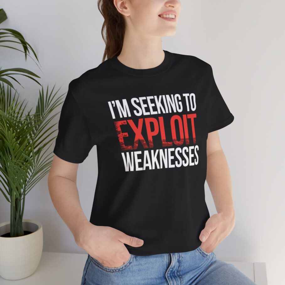 SEEKING TO EXPLOIT T-Shirt - Image 8