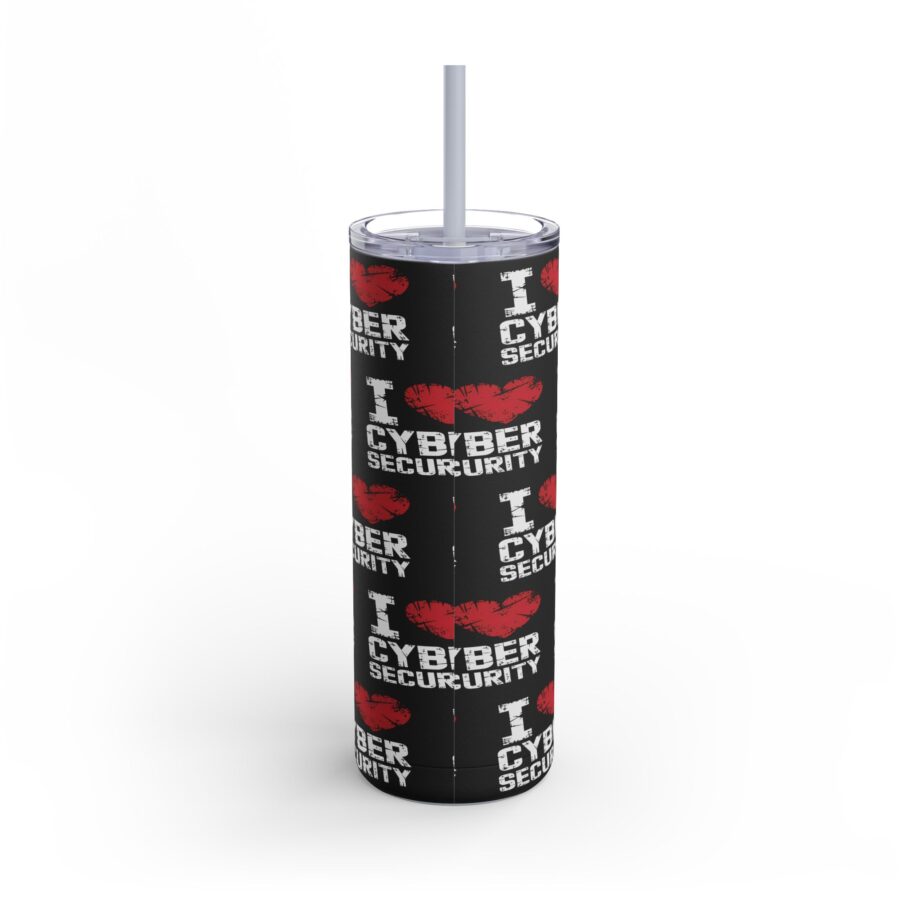 I Love Cyber Security Tumbler - Image 5
