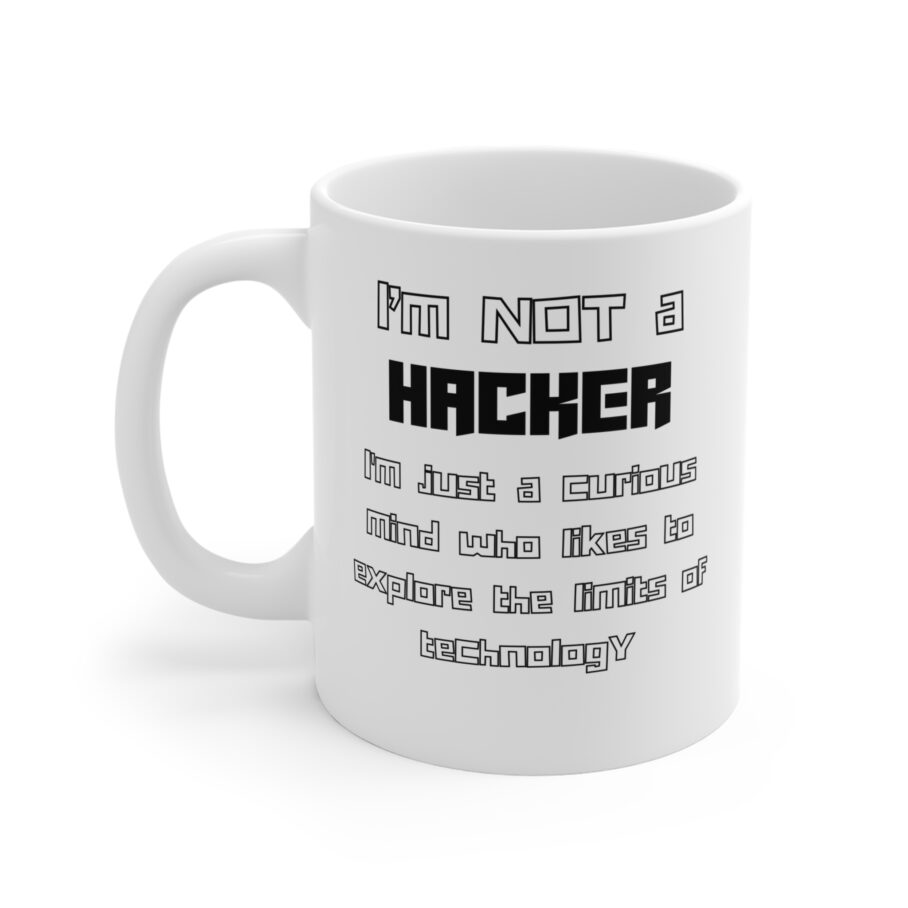 I’m Not a Hacker Mug