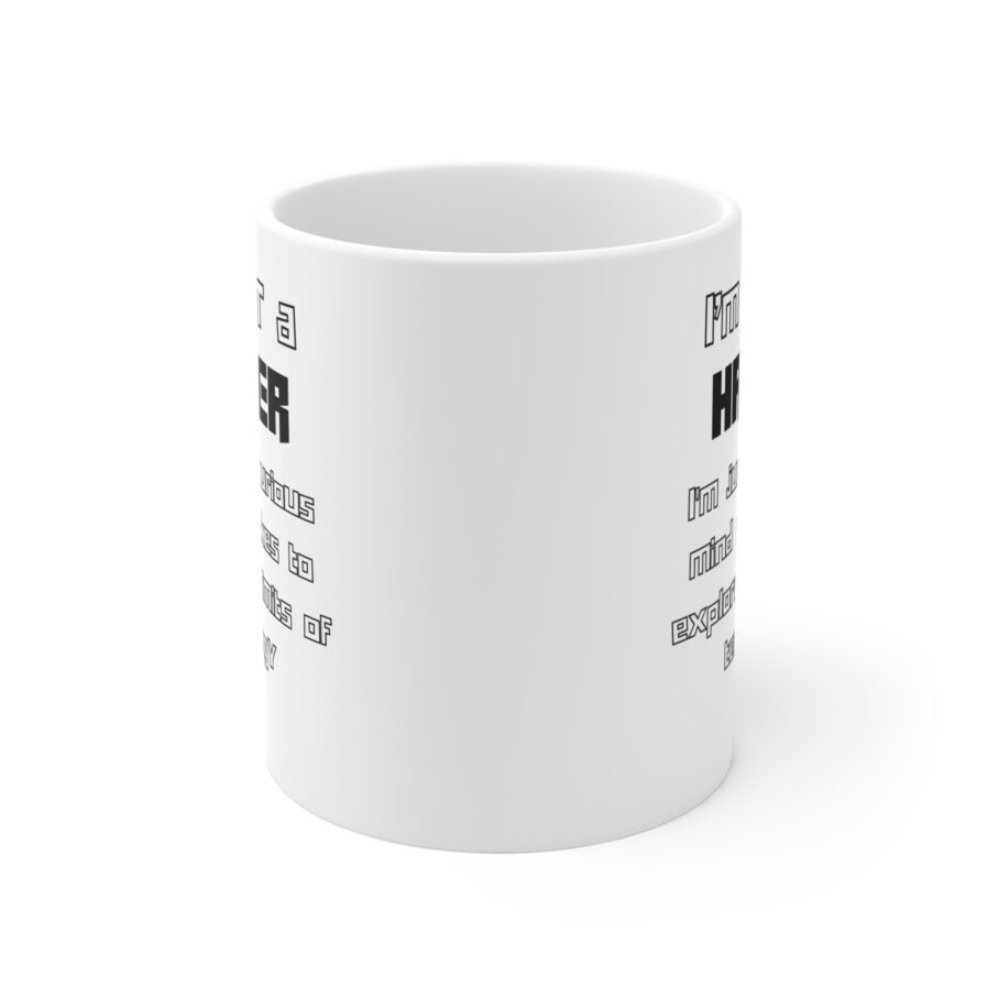 I’m Not a Hacker Mug - Image 2