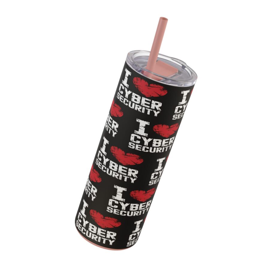 I Love Cyber Security Tumbler - Image 9