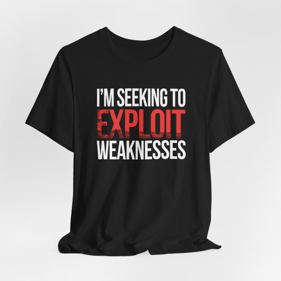 SEEKING TO EXPLOIT T-Shirt - Image 3