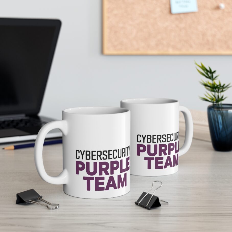 Purple Team Mug - Image 4