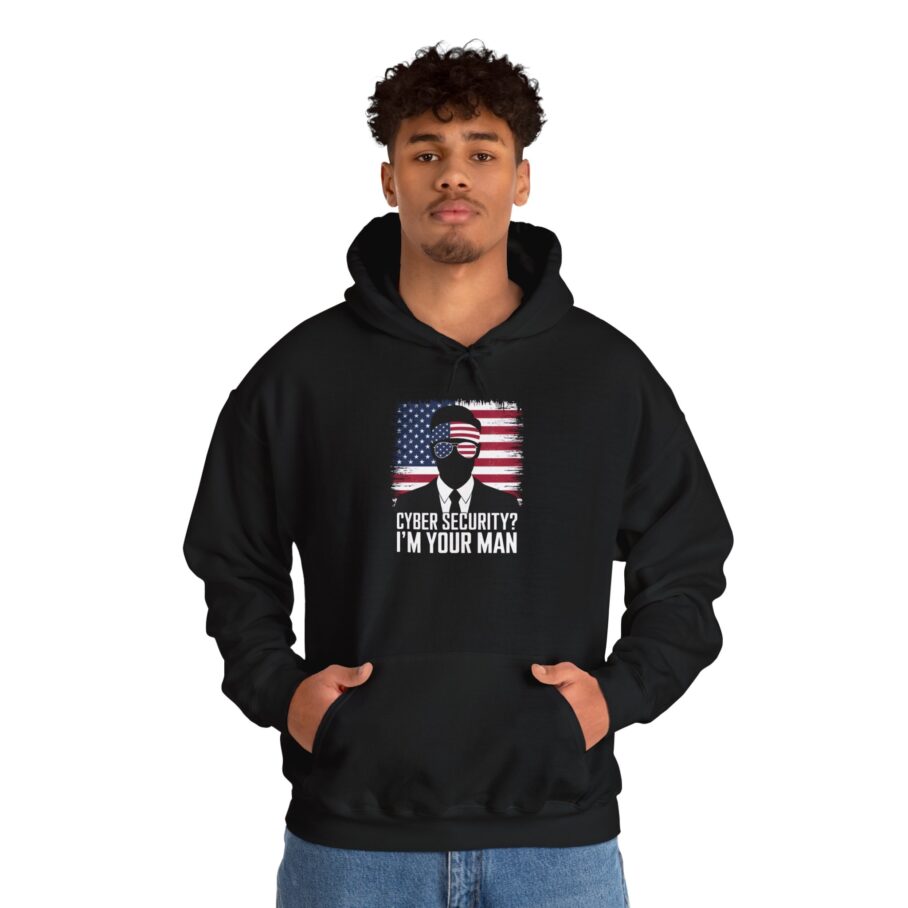 Cyber Security I'M Your Man Hoodie - Image 4