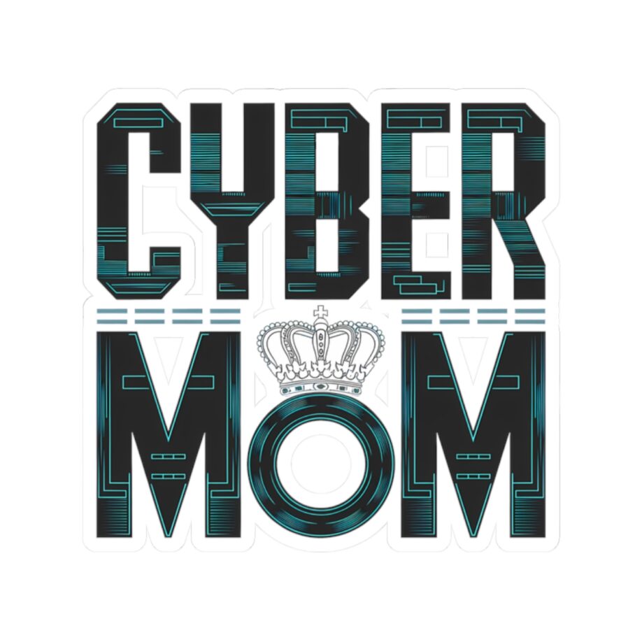 CYBER MOM Circuit Board Sticker