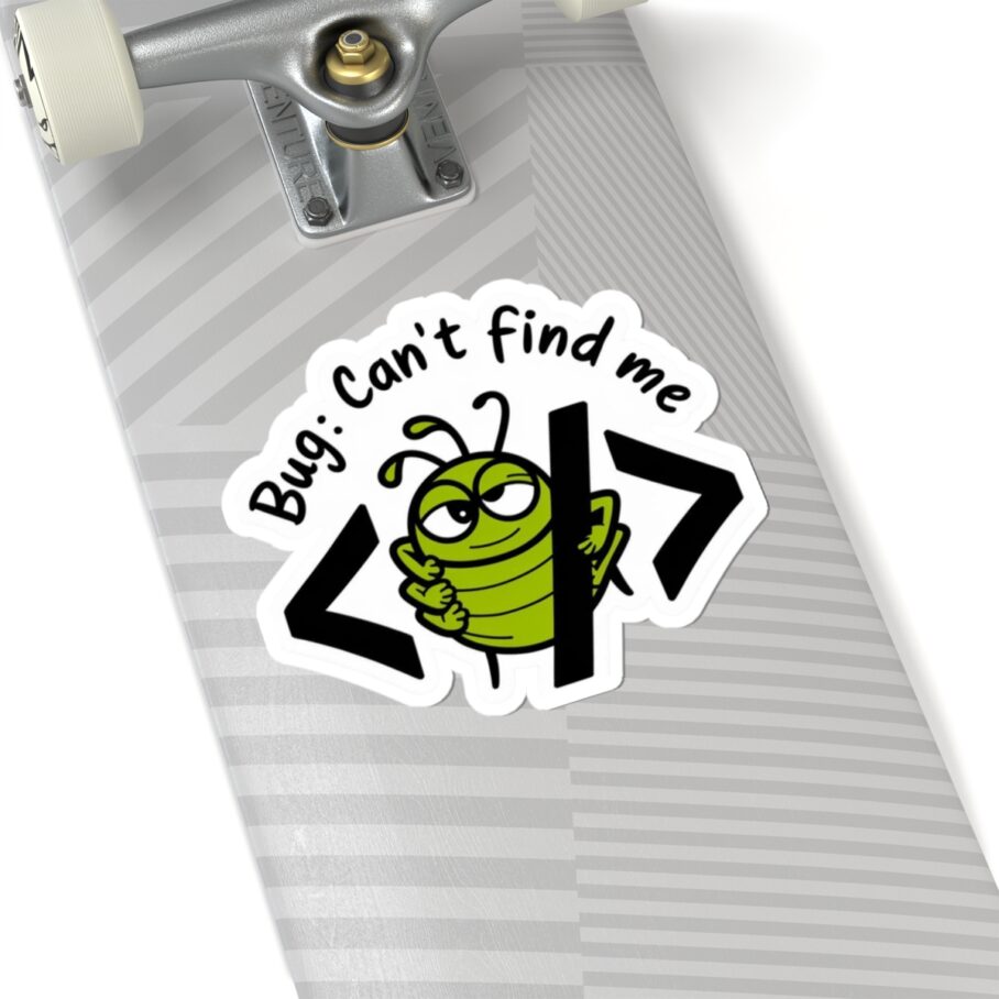 Bug: Can't Find Me Sticker D01 - Image 9