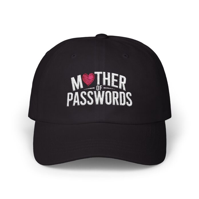 Embroidered MOTHER OF PASSWORDS Cap