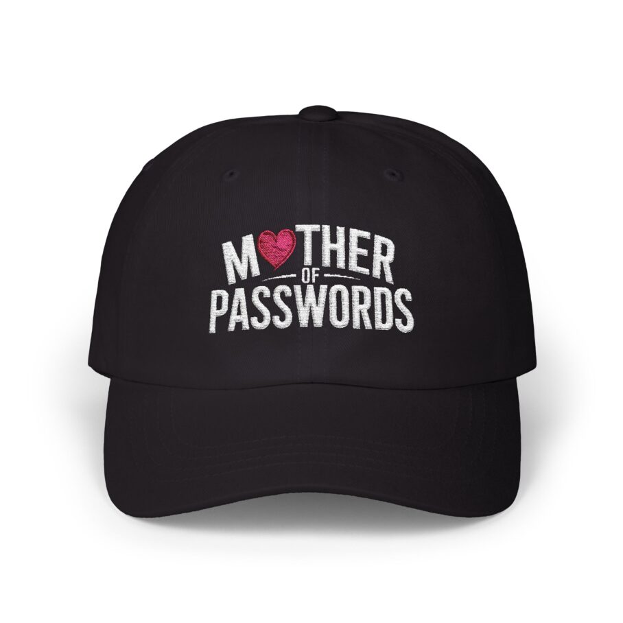 Embroidered MOTHER OF PASSWORDS Cap