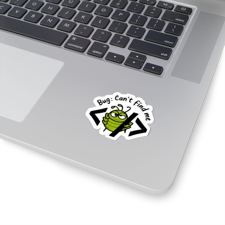 Bug: Can't Find Me Sticker D01 - Image 2