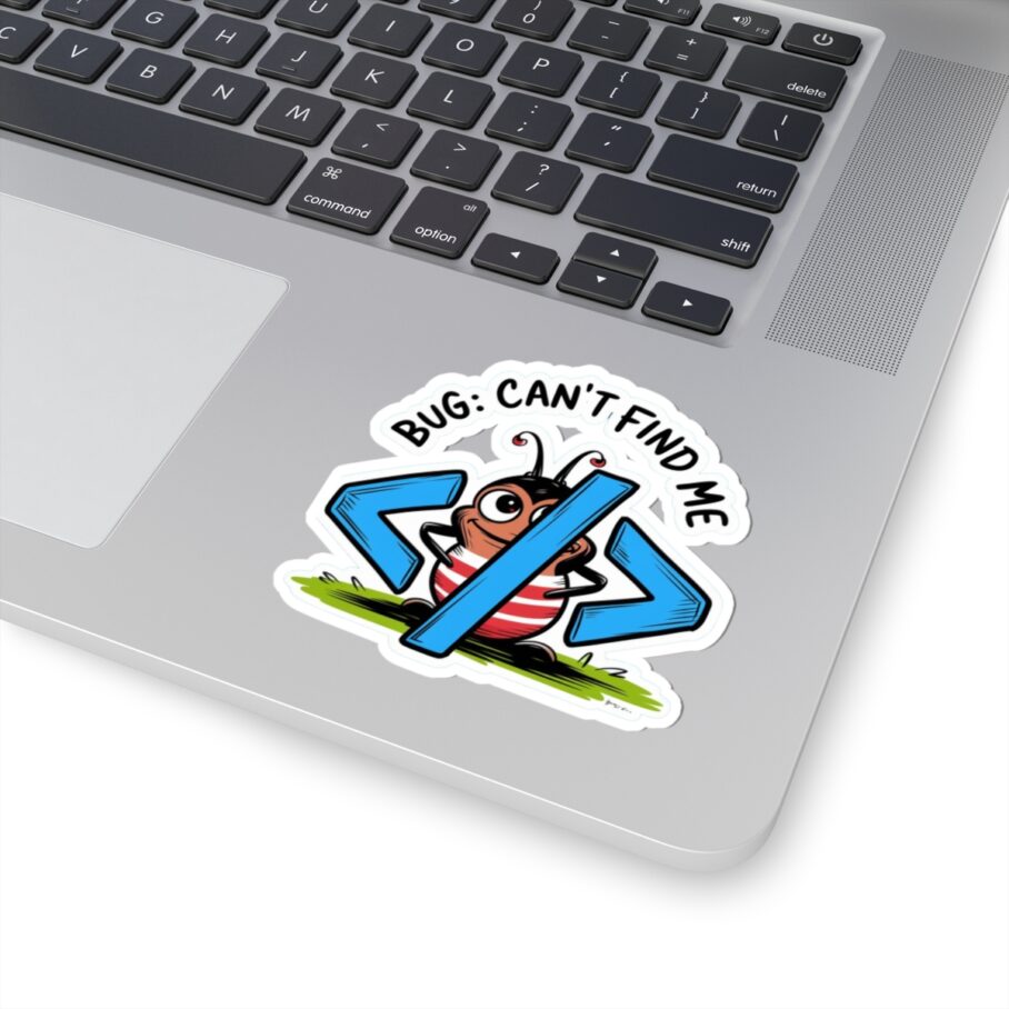 Bug: Can't Find Me Sticker D02 - Image 5