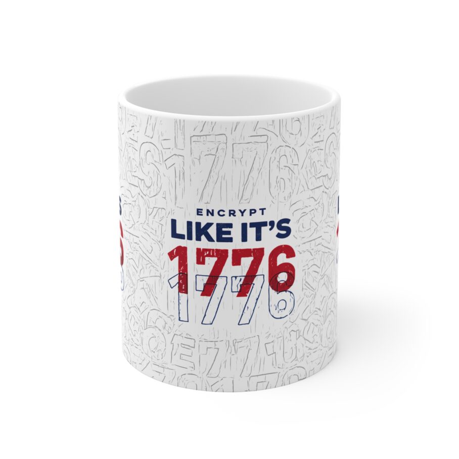Encrypt Like It’s 1776 Mug - Image 2