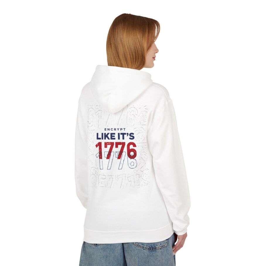 Encrypt Like It’s 1776 Softstyle Hoodie - Image 6