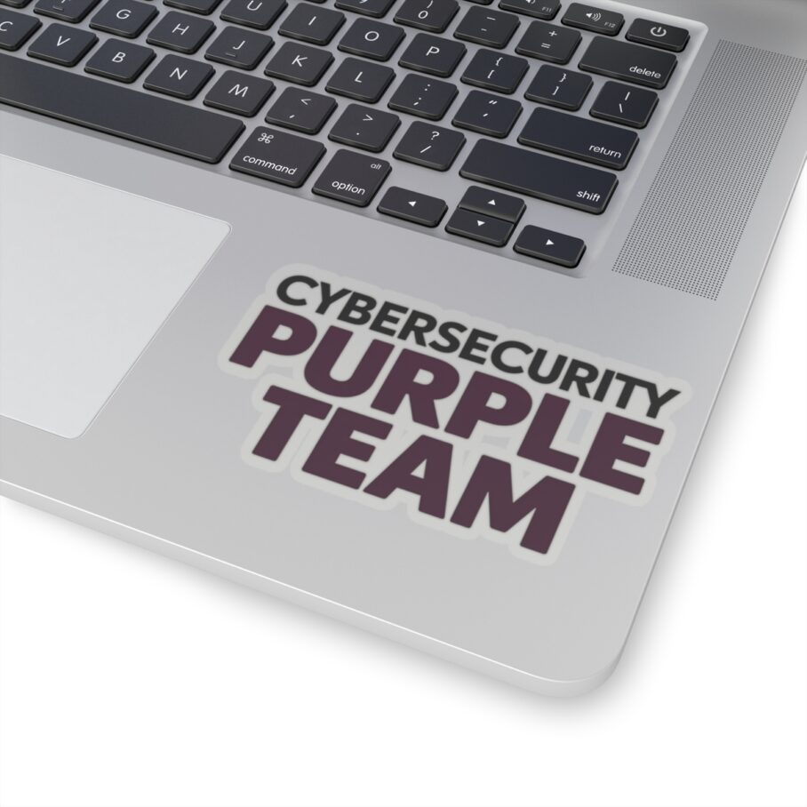 Cybersecurity Purple Team Sticker D03 - Image 6